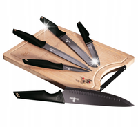 BH-2708 - Zestaw noży 6 el. Berlinger Haus Black Rose Collection