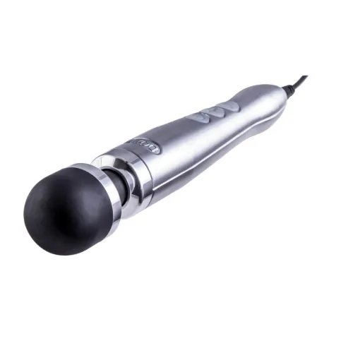 doxy die cast 3 wand massager silver - kompaktowy masażer aluminiowy na Arena.pl
