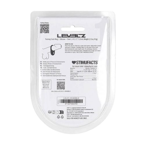 Silicone Training Cockring - S - Black na Arena.pl