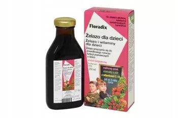 FLORADIX ŻELAZO DLA DZIECI 250ML zdjęcie 1