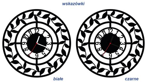 ZEGAR ŚCIENNY RETRO 58cm XXL 4.11 na Arena.pl