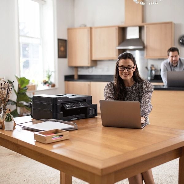 BROTHER DCP-T720DW kolor 3w1 duplex ADF Wi-Fi GWPL + 3 TUSZE + ZESTAW FOTO zdjęcie 4