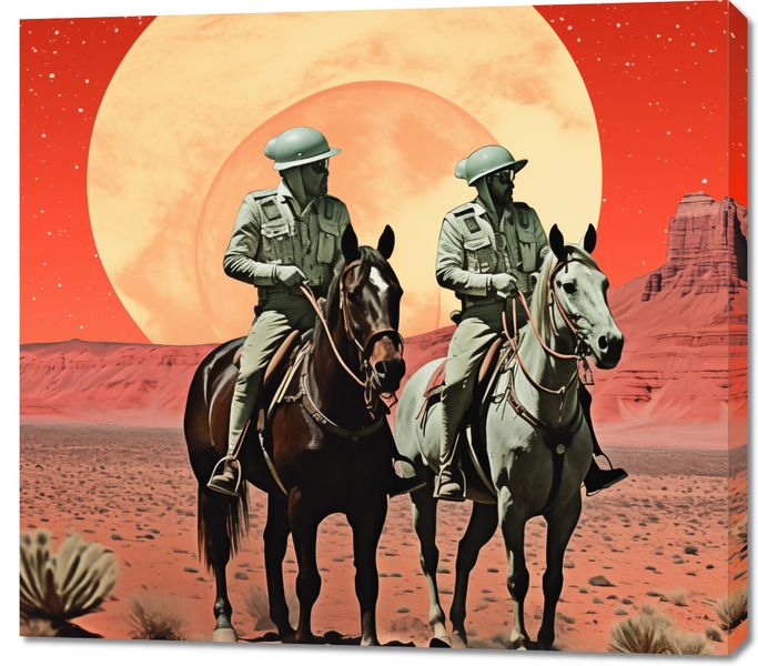 Obraz 100x90cm Patrol Kosmiczny zdjęcie 1