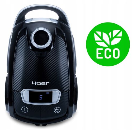 Cichy Odkurzacz workowy Yoer HEPA +6 szczotek INTELIGENTNY +PILOT na Arena.pl
