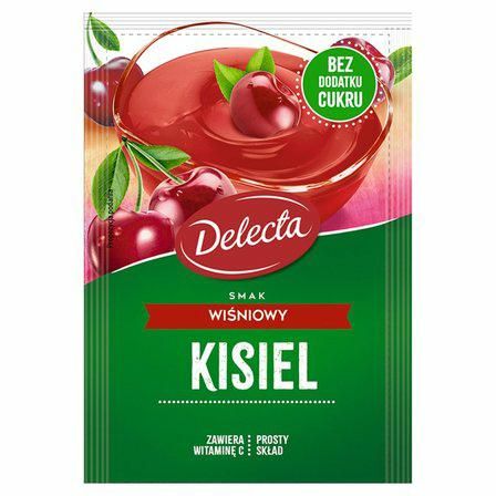 DELECTA KISIEL WIŚNIOWY 38G zdjęcie 1