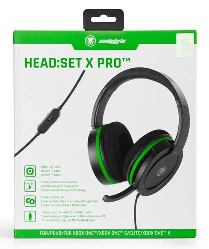Snakebyte Słuchawki Gamingowe HEAD:SET X PRO XBOX na Arena.pl