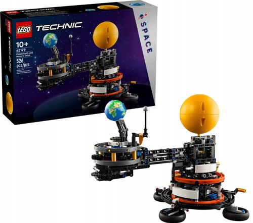 42179 - lego technic - planeta ziemia i księżyc na orbicie na Arena.pl