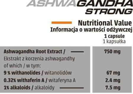 Human Code - Ashwagandha STRONG - 90 kaps. na Arena.pl