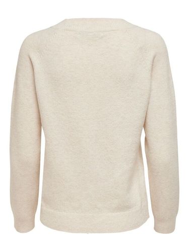 ONLY Sweter Rica 15204279 Beżowy Regular Fit M na Arena.pl