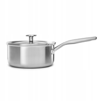 KitchenAid Multi-Ply rondel mały garnek z pokrywką 16cm 1,5l indukcja gaz