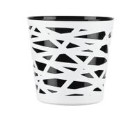 DONICZKA OSŁONKA WKŁAD DONICA KOLORY CZARNA 13cm