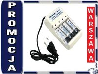 KX5006 Ladowarka sieciowa + 4 akumulatorki 4800ma