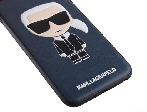 KARL LAGERFELD HARDCASE - iPhone 7/8 Plus - BLUE ICON na Arena.pl