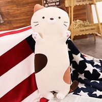 Kolorowa Poduszka W Kształcie Zwierzątka - Podgłówek - KOT Smutny 100cm