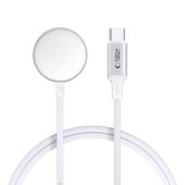 ładowarka indukcyjna do apple watch usb-c 3w 1m - biała