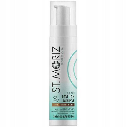 ST MORIZ Fast Tanning Mousse Błskawiczny Samoopalacz w 60 Minut 200ml na Arena.pl