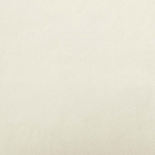 Sofa dwuosobowa, kremowa, 120 cm, aksamit na Arena.pl