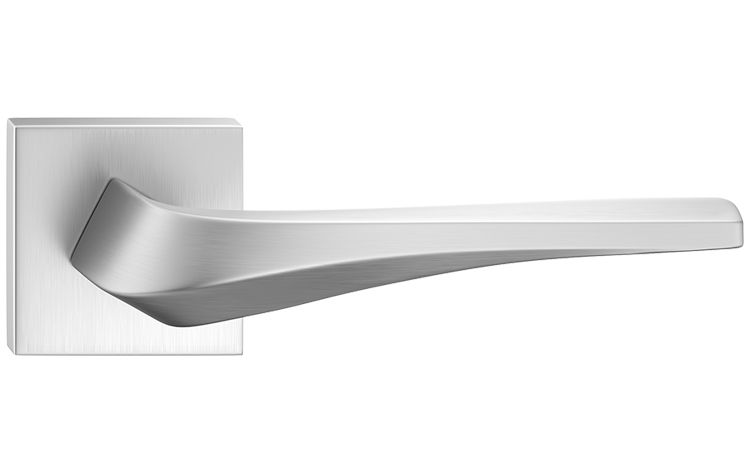 KLAMKA DRZWIOWA PREMIUM FLOW Q KOLOR CHROM zdjęcie 2