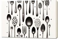 Obraz 100x70cm Narzędzia Smaku