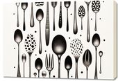 Obraz 100x70cm Narzędzia Smaku