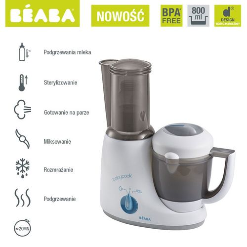 Beaba Babycook® Original Plus grey/blue na Arena.pl