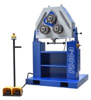 Giętarka rur profili płaskowników PB-40-3 3 rolki gięcia wał 40 mm gięcia