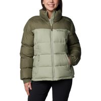 Kurtka puchowa pikowana damska Columbia Pike Lake Stone Green/Safari XL