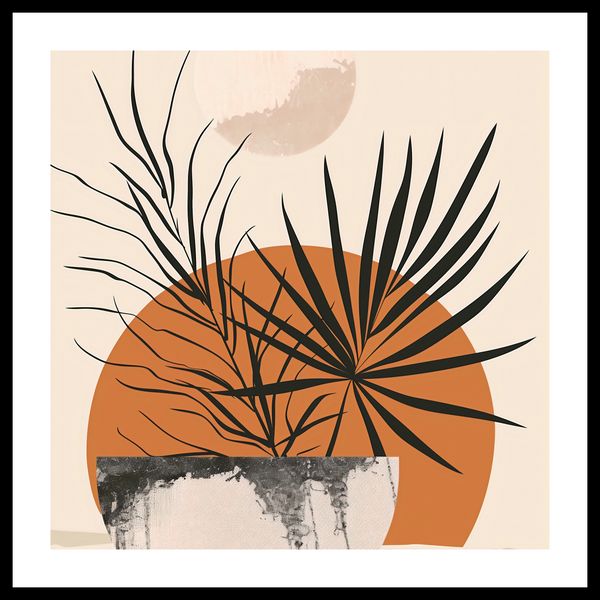 Plakat 40x40cm Palmowy Zachód zdjęcie 3