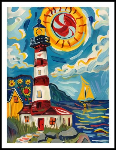 Plakat 60x80cm Żywa Przystań na Arena.pl