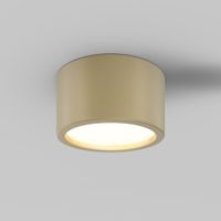 Spot sufitowy matowy złoty okrągły 17 cm do łazienki LED 3000K IP44 Maytoni