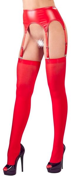 Suspender Belt Red S/M zdjęcie 3