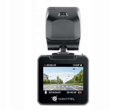 NOWY WIDEO REJESTRATOR kamera NAVITEL R600 QHD + Karta Pamięci 256 i Zapach na Arena.pl