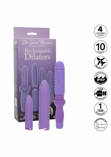 dr. laura berman rechargeable dilators set 4 rozmiary silikon na Arena.pl