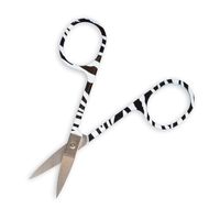 Cosmetics Zone Profesjonalne nożyczki kosmetyczne - Zebra