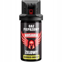 Husaria BARDZO MOCNY Gaz pieprzowy w żelu 40ml Gaz obronny ŻEL