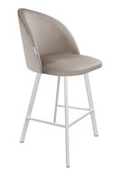 Hoker krzesło barowe Colin podstawa Profil biała MG09