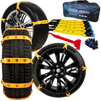 Łańcuchy Śniegowe Uniwersalne Opaski Na Koła Zimowe Antypoślizgowe Komplet