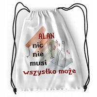 Plecak Sportowy Szkolny Dla Alana Syna Dziecka Z Nadrukiem Ze Zdjęciem