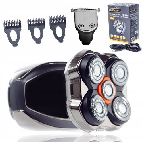 GOLARKA MĘSKA AKUMULATOROWA RIWALL RS-01 MASZYNKA DO GOLENIA 5D USBC na Arena.pl