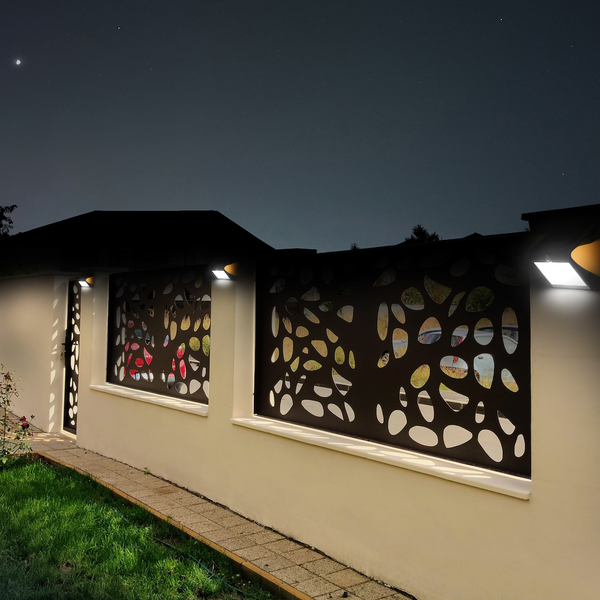 Kinkiet Solarny Butterfly 3,2W Biały zdjęcie 8