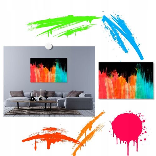 Farby Akrylowe NEONOWE Zestaw Farb Akrylowych Neonowych Farba NEO 8sztx21ml na Arena.pl