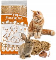 ŻWIREK NATURALNY PODŁOŻE ECO DLA KOTA KRÓLIKA 15KG