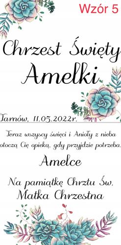 Pamiątka Chrztu Świętego pudełko na pieniądze na Arena.pl