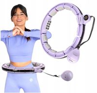 Hula Hop Hoop Odchudzające Masujące Z Obciążeniem I Licznikiem