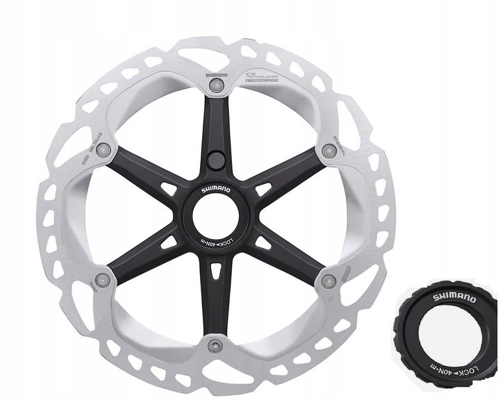 Tarcza hamulcowa Shimano RT-EM810 203 mm Ice Tech zdjęcie 1