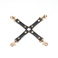 uprząż bondage black organosilicon hogtie liebe seele