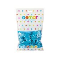 balon gm90 metal 10'' błękitny 100 szt 3513
