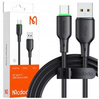 Kabel USB-C Mcdodo CA-4751 65W Szybkie Ładowanie 1.2m Czarny