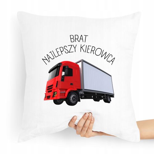 Poduszka Prezent Dla Brata Najlepszy Kierowca Z Nadrukiem Ze Zdjęciem na Arena.pl