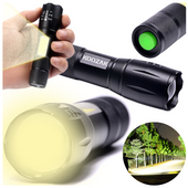 BARDZO MOCNA LATARKA LED TAKTYCZNA WOJSKOWA ZOOM